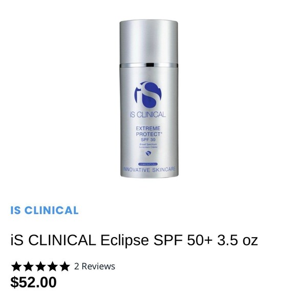 iS Clinical Eclipse SPF 50+ 3.5 oz Sunscreen - Picture 1 of 6